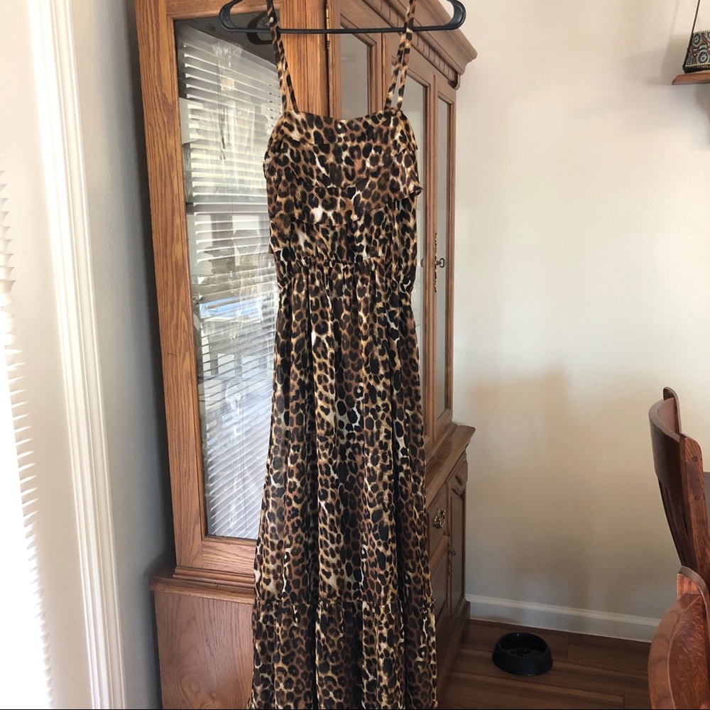 Leopard Maxi Dress